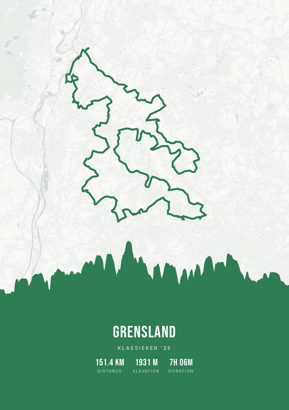 Grensland — Eén kleur · Bos