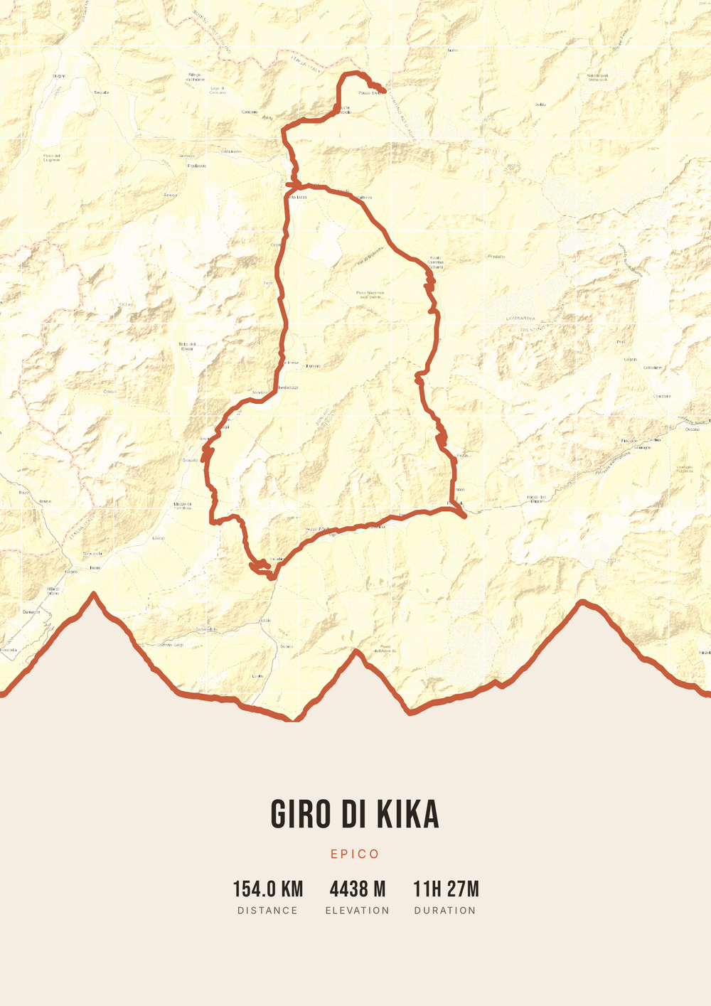 Giro di Kika — Papier · #C75D3C