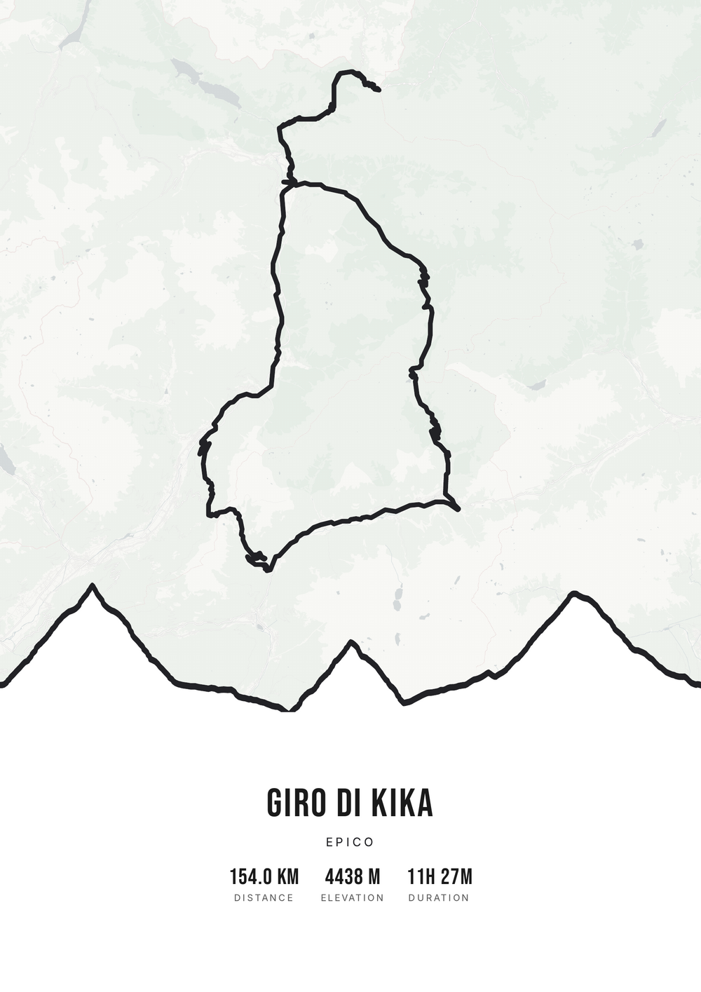 Giro di Kika — Wit · Inkt